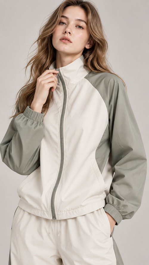 maskinm® Women's Contrast Track Set  Effortless Sporty Style. Relaxed Comfort. Everyday Versatility.