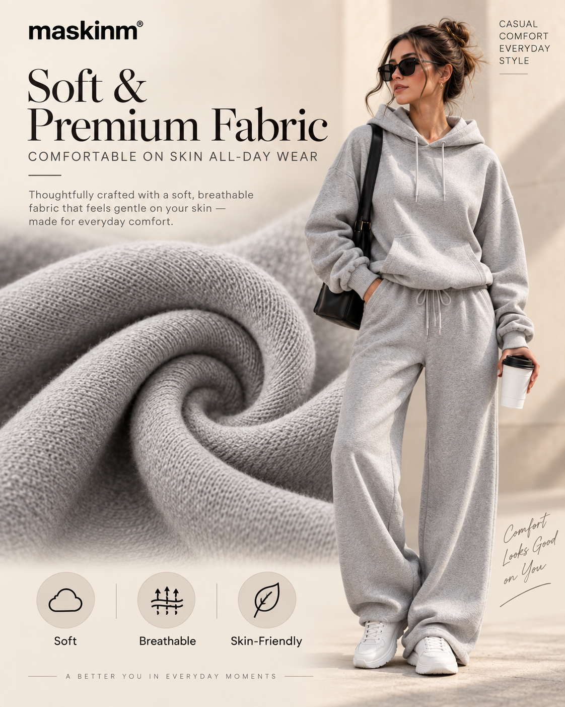 maskinm® Everyday Comfort Lounge Set CASUAL COMFORT. EVERYDAY STYLE.