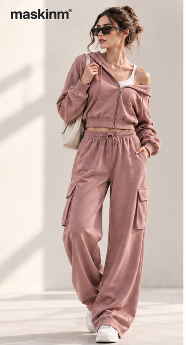 maskinm® Relaxed Cargo Lounge Set Soft Comfort. Effortless Street Style.